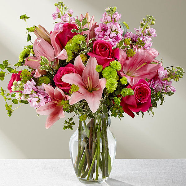 The FTD Pink Posh Bouquet k1117 Flower Delivery Flower Shop